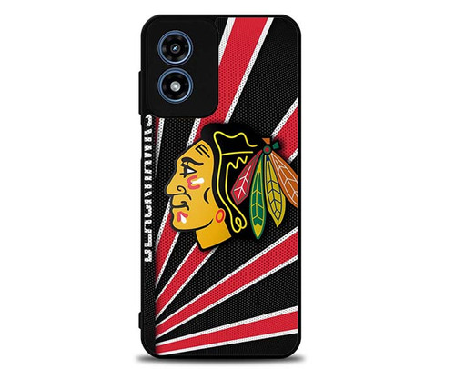 Chicago Blackhawks Motorola Moto G Play 2024 Case