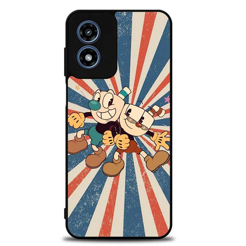 Cuphead and Mugman Motorola Moto G Play 2024 Case