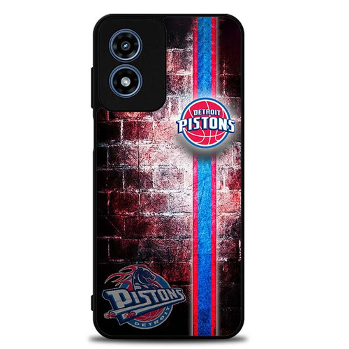 Detroit Pistons Bricks Motorola Moto G Play 2024 Case