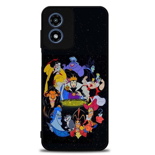 Disney All Villains In Space Motorola Moto G Play 2024 Case