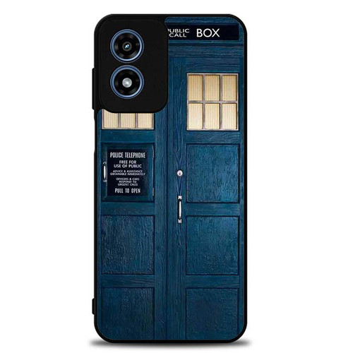 Doctor Who Tardis Police Box Motorola Moto G Play 2024 Case