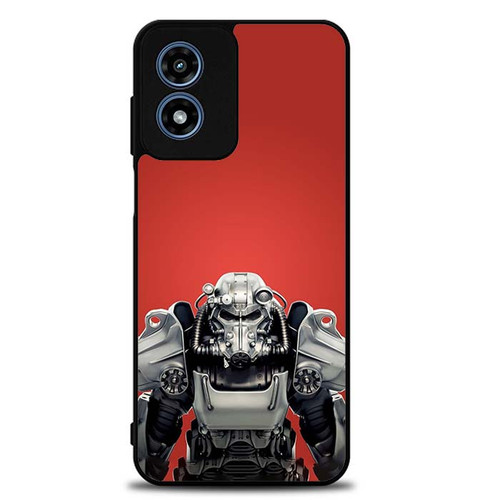Fallout in Red Motorola Moto G Play 2024 Case
