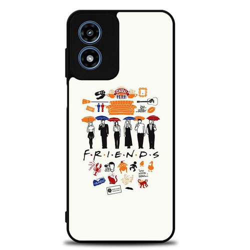 Friends Iconic Things Motorola Moto G Play 2024 Case