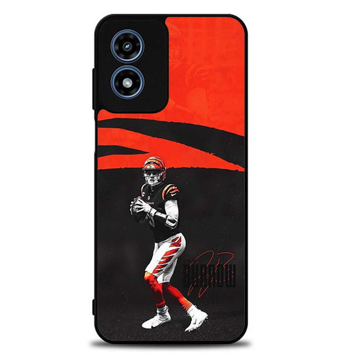 Joe Burrow Cincinnati Bengals Motorola Moto G Play 2024 Case