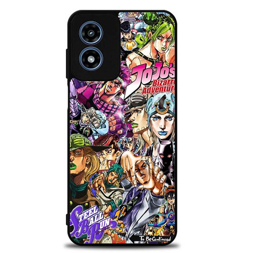 JoJos Bizarre Adventure Collages Motorola Moto G Play 2024 Case