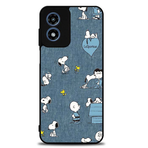 Charlie Brown and Snoopy Playtime Motorola Moto G Play 2024 Case