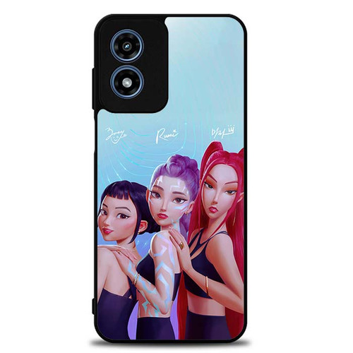 K Pop Demon Hunters Rumi Mira Zoey Motorola Moto G Play 2024 Case