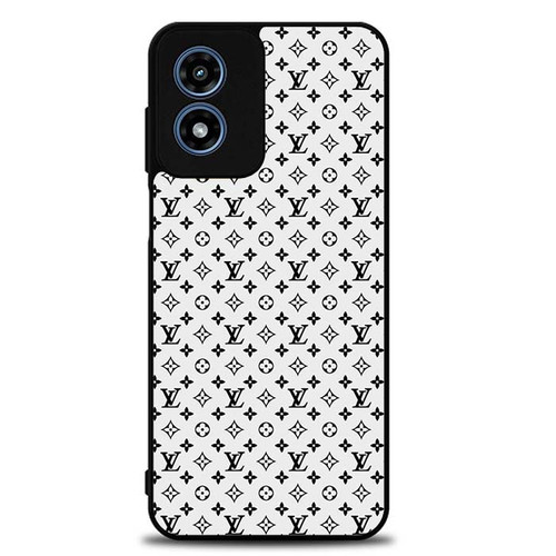 Louis Vuitton White Pattern Motorola Moto G Play 2024 Case