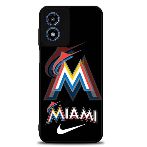 Miami Marlins 02 Motorola Moto G Play 2024 Case
