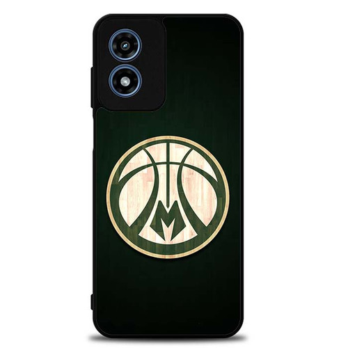 Milwaukee Bucks Emblem Motorola Moto G Play 2024 Case