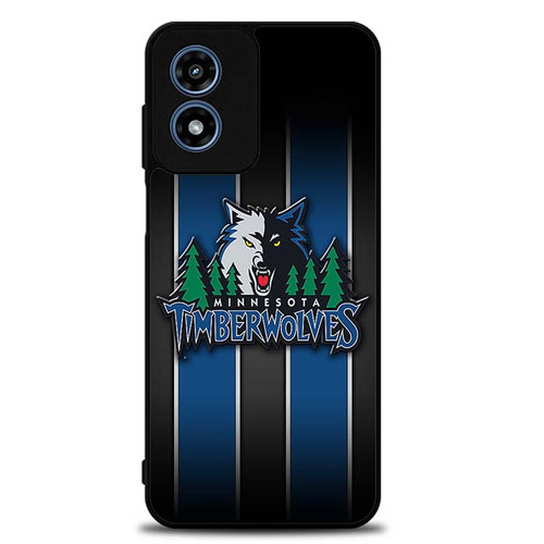 Minnesota Timberwolves 01 Motorola Moto G Play 2024 Case