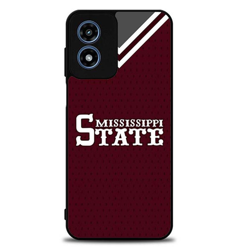 Mississippi State Bulldogs Jersey 01 Motorola Moto G Play 2024 Case
