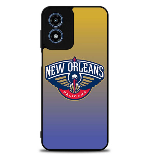 New Orleans Pelicans 01 Motorola Moto G Play 2024 Case