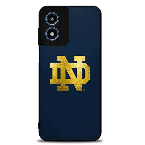 Notre Dame Fighting Irish Gold Motorola Moto G Play 2024 Case