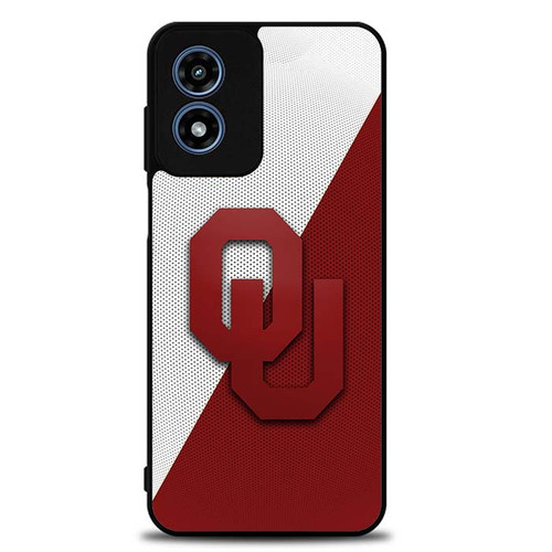 Oklahoma Sooner 02 Motorola Moto G Play 2024 Case