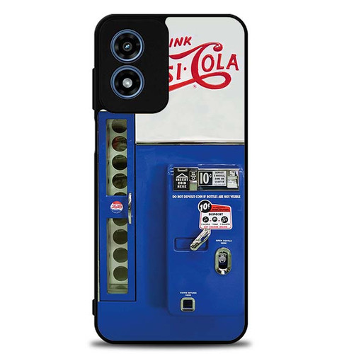 Pepsi Cola Retro Vending Mechine Motorola Moto G Play 2024 Case