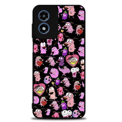 Courage the Cowardly Dog Motorola Moto G Play 2024 Case