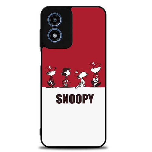 Snoopys Lineup Motorola Moto G Play 2024 Case