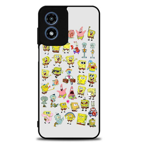SpongeBob SquarePants and Friends Motorola Moto G Play 2024 Case
