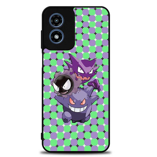Spooky Pokemon Gengar Evolution Motorola Moto G Play 2024 Case