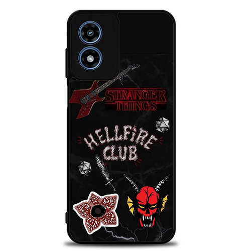 Stranger Things Hellfire Club Motorola Moto G Play 2024 Case