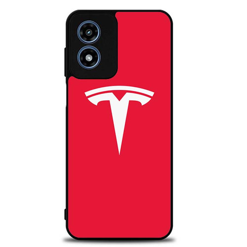 Tesla Logo Motorola Moto G Play 2024 Case