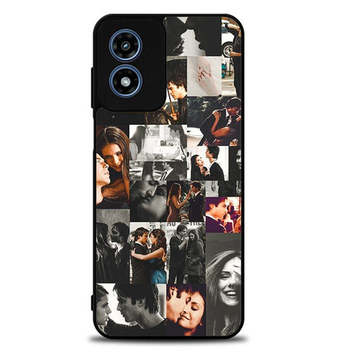 The Vampire Diaries Damon Elena Motorola Moto G Play 2024 Case