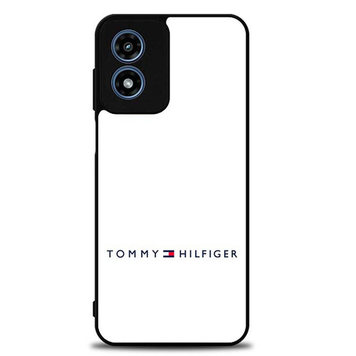 Tommy Hilfiger White Motorola Moto G Play 2024 Case