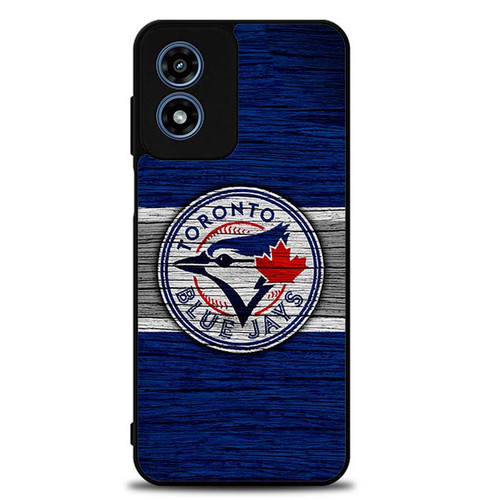 Toronto Blue Jays Wooden Pattern 01 Motorola Moto G Play 2024 Case