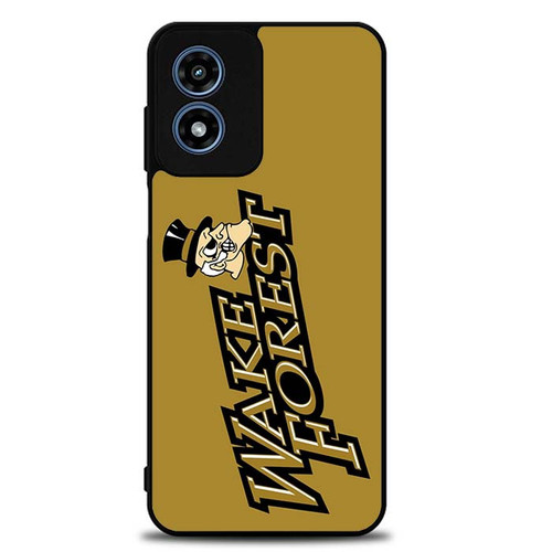 Wake Forest Demon Deacons 02 Motorola Moto G Play 2024 Case