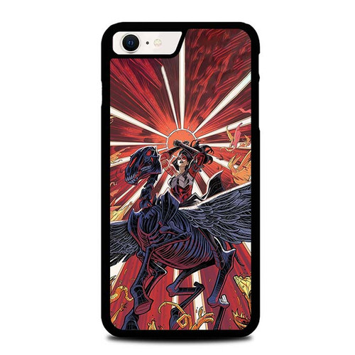 Absolute Wonder Woman Skeleton Pegasus iPhone SE 2022 Case