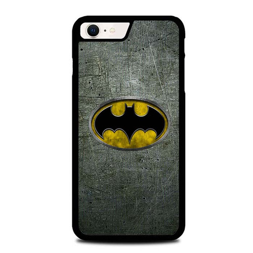 Batman Logo Wall Pattern iPhone SE 2022 Case