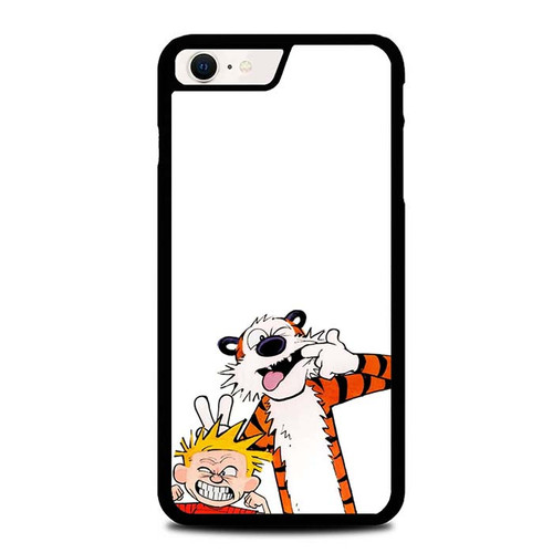 Calvin and Hobbes Making Faces iPhone SE 2022 Case