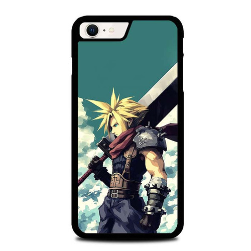 Cloud Strife Final Fantasy VII PS1 iPhone SE 2022 Case