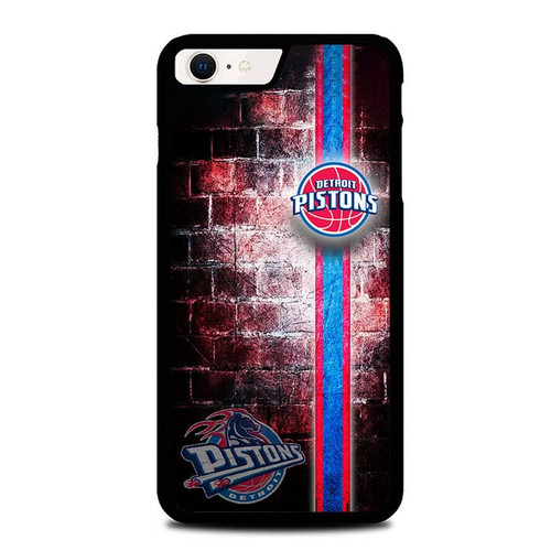 Detroit Pistons Bricks iPhone SE 2022 Case