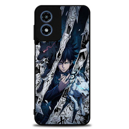 Jujutsu Kaisen Megumi Comic Art Motorola Moto G Play 2024 Case