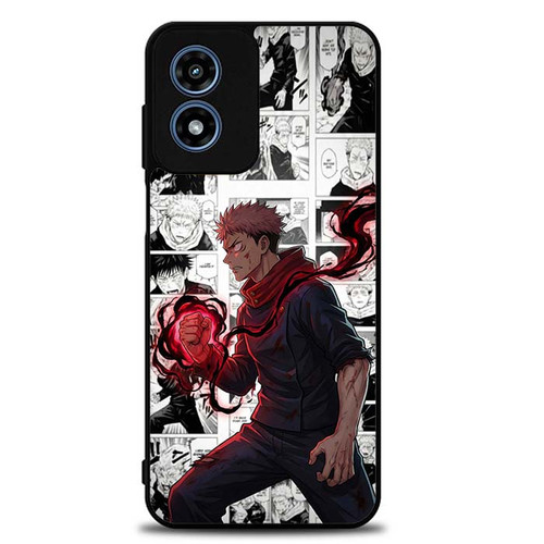 Jujutsu Kaisen Yuji Black Flash Motorola Moto G Play 2024 Case