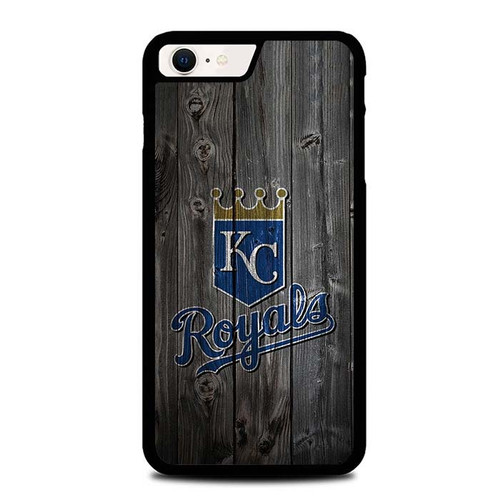Kansas City Royals Wooden Pattern iPhone SE 2022 Case