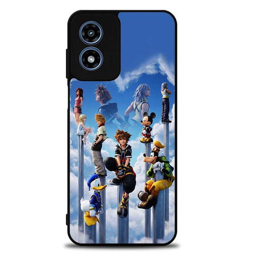 Kingdom Hearts Characters Motorola Moto G Play 2024 Case