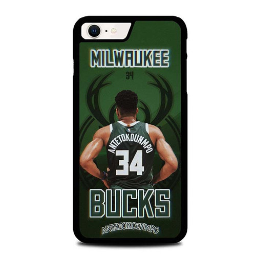 Milwaukee Bucks Antetokounmpo 34 iPhone SE 2022 Case