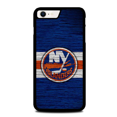 New York Islanders Wooden Pattern iPhone SE 2022 Case