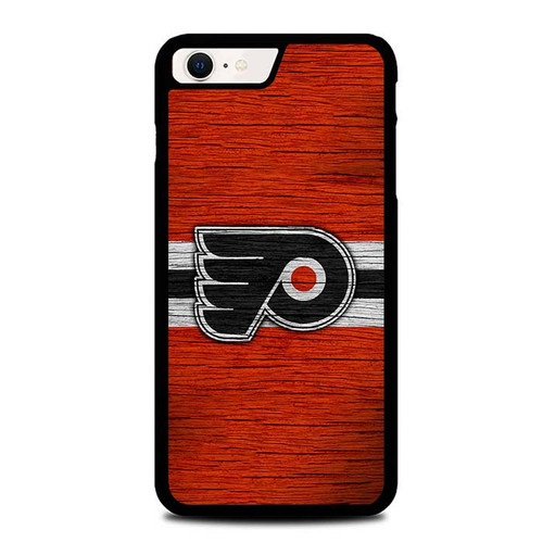 Philadelphia Flyers Wooden Pattern iPhone SE 2022 Case