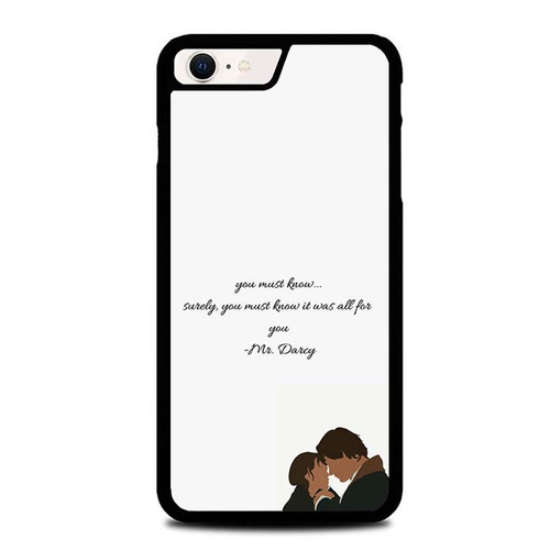 Pride and Prejudice Quote iPhone SE 2022 Case