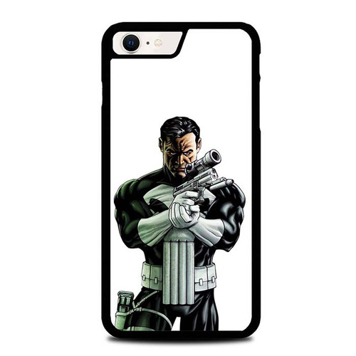 Punisher Frank Castle Classic Marvel iPhone SE 2022 Case