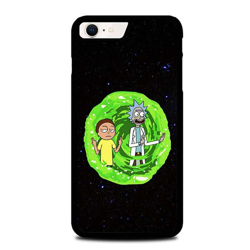 Rick and Morty Portal iPhone SE 2022 Case