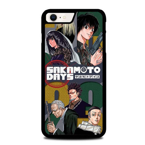 Sakomoto Days Manga Art iPhone SE 2022 Case