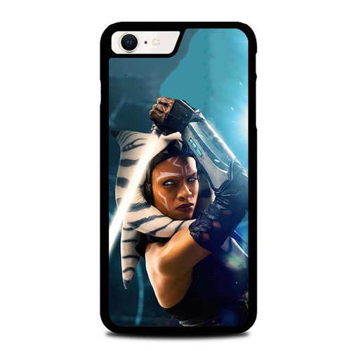 Star Wars Ahsoka Lightsaber iPhone SE 2022 Case