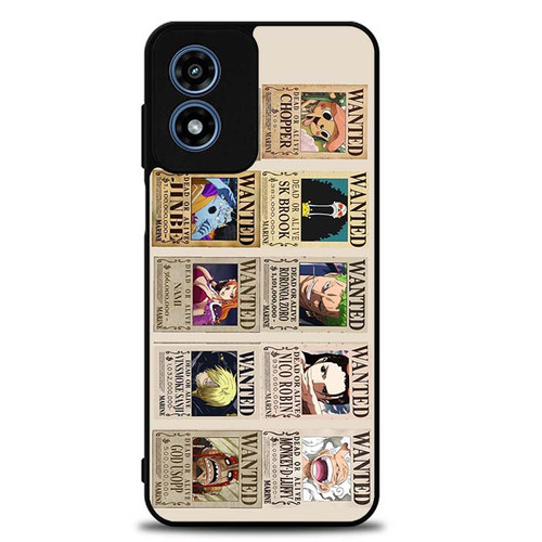 One Piece Wanted Crews Motorola Moto G Play 2024 Case