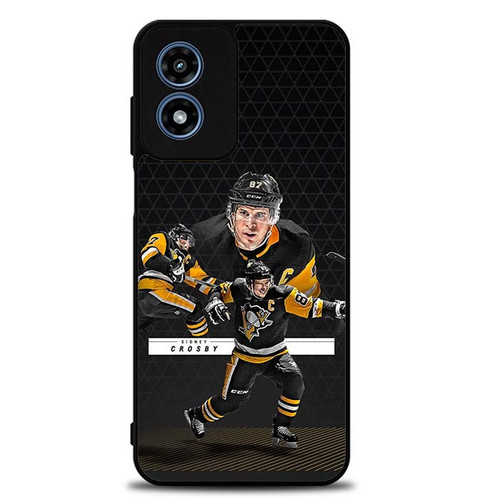 Sidney Crosby Pittsburgh Penguins Motorola Moto G Play 2024 Case