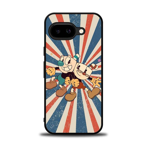 Cuphead and Mugman Google Pixel 9A Case